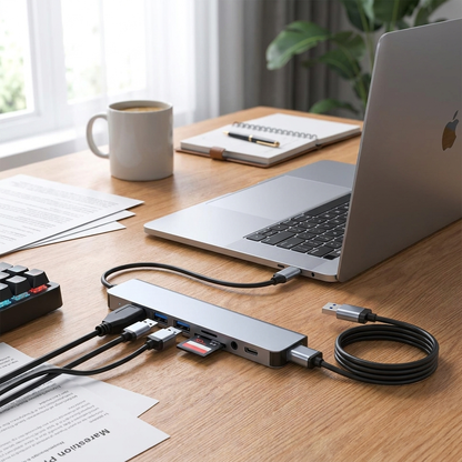 8-in-2 Docking Station lifestyle